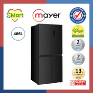 Mayer 466L 4-Door Frost Bottom Freezer Fridge [MMFF480BI]