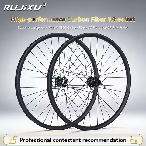 MTB Carbon 20X110 12X150mm Wheelset 27.5/29in 6 Pawls HG Hub Vacuum Tyres 32H 30/37mm Width, for End