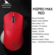 Darmoshark-M3เมาส์เมาส์ไร้สายบลูทูธเล่นเกมคอมพิวเตอร์ Pro Max 8K 30K DPI PAM3950 52840นอร์ดิกเหมาะสำ