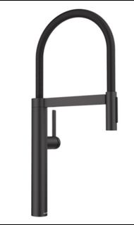 Blanco 527496 Culina-S II 拉出式水龍頭 (Black Matt 啞光黑)