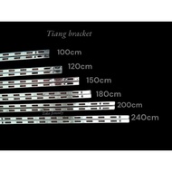 Display wall shelf support (1m, 1.2m, 1.5m, 1.8m, 2m, 2.4m)