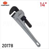 Pumpkin ประแจจับแป๊ป ขาเดี่ยว CR-MO ด้ามอลูมิเนียม ทรงด้าม I-beam shape ให้ความแข็งแรง ปากจับผลิตจาก