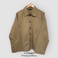 Prompt Journey Jacket 3 pocket เสื้อแจ๊คเก็ต กระเป๋า3ใบ สีเอิร์ธโทน