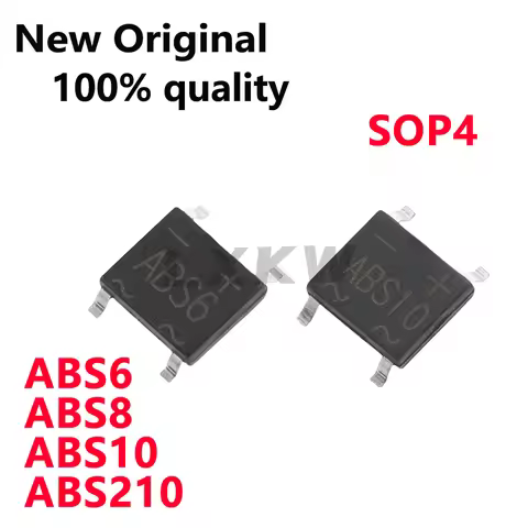 100/PCS New ABS6 ABS8 ABS10 ABS210 SOP4 Bridge rectifier rectifier bridge stack In Stock