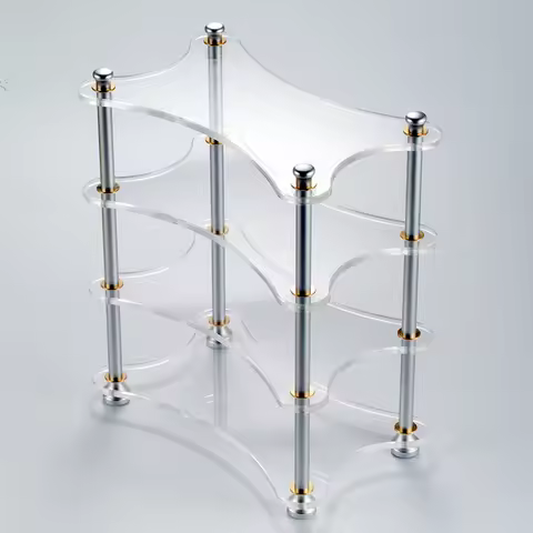 Xduoo X-R01/X-R01PLUS Multilayer Acrylic Rack Amplifier Shelf Aluminum Column HIFI Audio Speaker CD 
