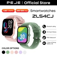Peje Waterproof  Smart Watch For Android And IPhones 4.65cm Full Touch Screen Metal Body Wireless Vo