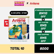 ANLENE Total 10 High Calcium & Collagen Adult Milk Powder Susu Tepung 奶粉 (800g)