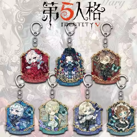 Identity V Keychain Gardener Mary Ithaqua Joseph Frederick Kreiburg Cartoon Character Pendant Anime 
