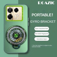 Luxury Metallic Aurora Color Phone Case For infinix Note 40 Pro Pro 5G 40 Pro+ 5G With Rotatable Gyr