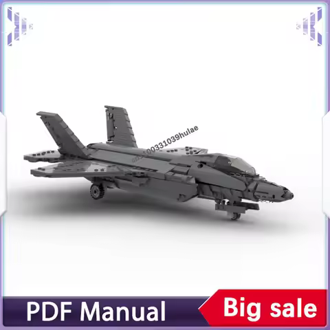 1:35 scale Lockheed Martin F-35 A Lightning II building blocks set fighter jet accessory decoration 