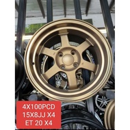 新 NEW SPORT RIM 15 INCH RM1280 4PC RAYS TE37 MYVI ALZA VIOS VIVA (KENA BELI 2KALI 1PAY 2PC 1BOX POS)