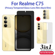 FOR Realme C75 C75X Tempered Glass Realme C75 Screen Protector Realme C75X Camera Lens Protector Scr