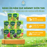 Mammy weaning cake sticks are crispy, rich in vitamins to support digestion for 6-month-old babies, 