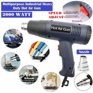Hot Air Dryer Gun Blower Heat Gun Mini Heavy Duty Nozzle Plastic Seal Soldering Phone Repair Hamper