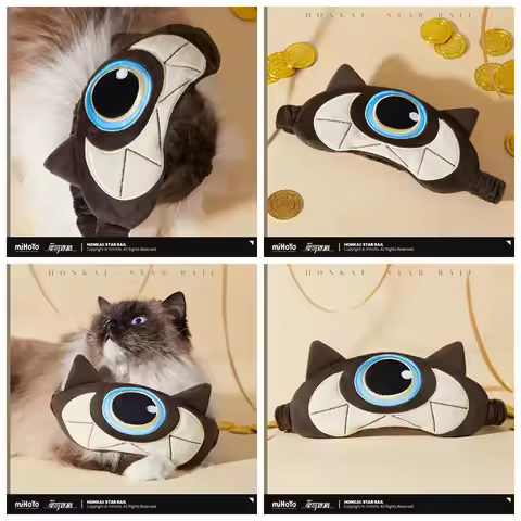[Genuine] miHoYo Game Honkai Star Rail Cipher Theme Eye Mask Anime Accessory Cartoon Cifera Eye Mask