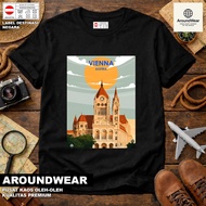AUSTRIA SOUVENIR T-SHIRT 4 WEAR COUNTRYTAG ASAL AUSTRIA COTTON 30S SOUVENIR PREMIUM GIFT