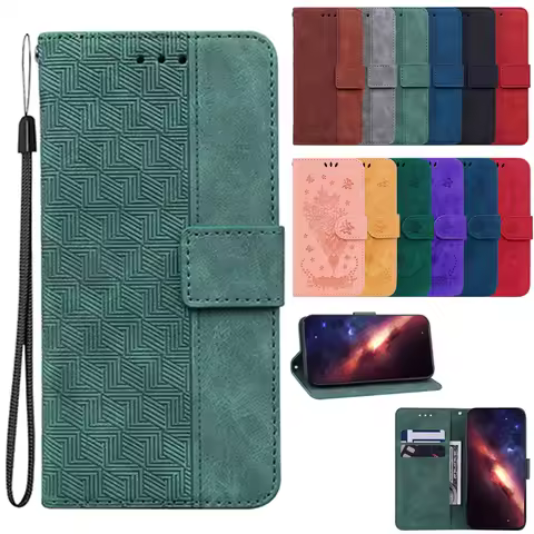 Magnetic Wallet Flip Cover Case For Tecno Spark 7 8 9 10 20 30 Pro Plus 4G 5G 30C 20C 10C 8C GO 1 8P