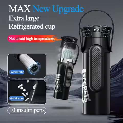 Portable Mini Insulin Auxin Growth Hormone Refrigerated Cup Traditional Chinese Medicine Drug Interf