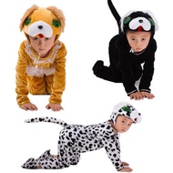 兒童小黃狗卡通動物造型表演服