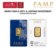 PAMP Suisse 10g Gold Bar 999.9 Fine Gold | Lady Fortuna | Sealed Assay Card | Certified Authentic