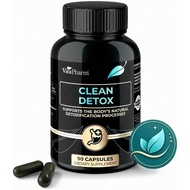Clean Detox Zeolite Capsules – Natural Zeolite Detox for Heavy Metal, Mold & Full Body Cleansing – 9