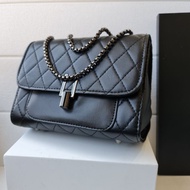 Tas Import Wanita Selempang Sling bag Tali Rantai Quilted Korea Mini - Hana Sling Bag