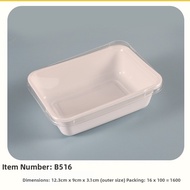 Dessert Packaging Box for Mango & Durian Crepe 100 Sets