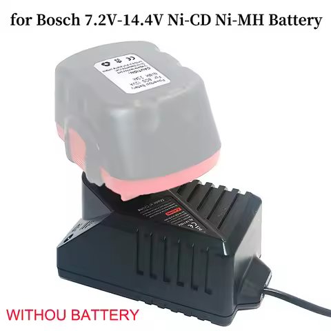 New For Bosch 7.2V/GSR9.6/12V/14.4V Fast Battery Charger Adapter NI-MH NI-CD AL 1411DV GSR7 2-2 GSR 