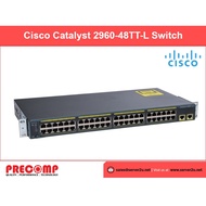 [PRE-ORDER] (Refurbished) Cisco Catalyst 2960-48TT-L Switch (WS-C2960-48TT-L)