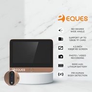 Eques S33 Digital Door Viewer & Doorbell | 1 Year Offsite Warranty | Free Installation | 3000+ 5 Sta
