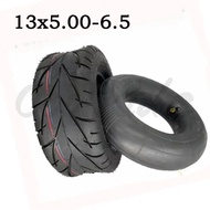 13x5.00-6.5 Tire Wear-resisting Pneumatic Tyre 5.00-6 Inner Tube for Motor Wheel FLJ K6 Electric Sco