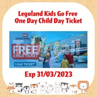 Legoland Kids Go Free One Day Child Day Ticket