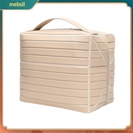 Foldable Cosmetic Bag Fold-down Makeup Organizer Waterproof Foldable Travel Makeup Bag with Removabl