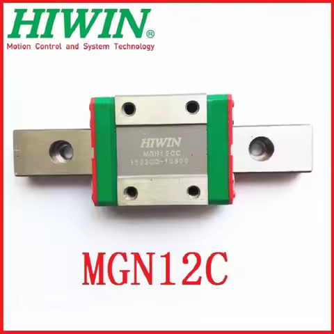 1pc 100% brand new original genuine Hiwin brand miniature linear guide block MGN12C