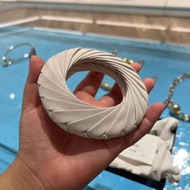 [Ange in Italy] BV Braided Leather Bracelet