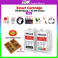 Refillable Smart Cartridge 89 99 / PG-89 CL-99/PG89 CL99 E560 (Small CISS) For Canon Printer Use