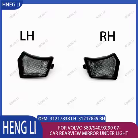 31217838 LH 31217839 RH is suitable for Volvo s80/s40/xc90 07- car rearview mirror under light left 