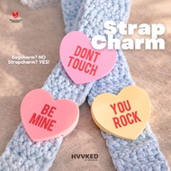 [HVVKED] Heart StrapCharm Unique Cute Bag Strap Accessories