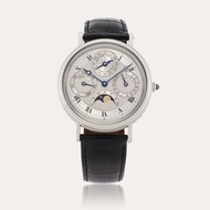 Breguet Reference 3050 Classique | A platinum automatic perpetual calendar wristwatch with moon phas