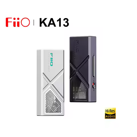 FiiO KA13 USB DAC AMP Mini Desktop Mode Headphone Amplifier CS43131 SGM8262 Hi-Res Audio 3.5mm 4.4mm