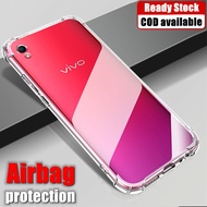 เคสซิลิโคนนิ่มใสสำหรับ Vivo Y1S Vivo 2015เคสใสมุมเสริมแรง4ชิ้น