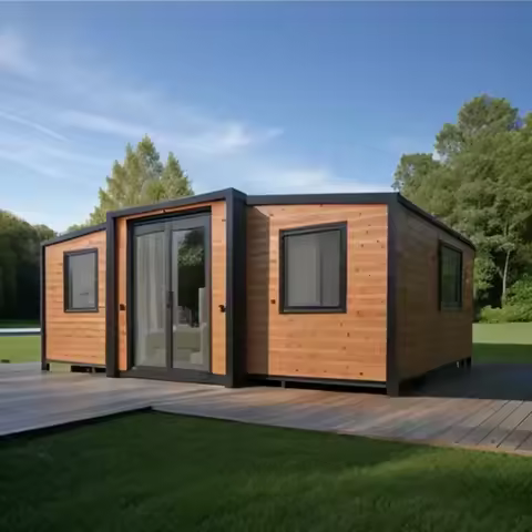 Prefab Expandable Ready Made Folding Tiny Mobile Portable Pop Up Shipping Container Homes House Read
