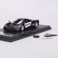 New

 King Model 1:64 Enzo Police Sports Cars Die-cast Alloy Automobile Model