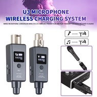 Wireless XLR Microphone Transmitter Receiver System For Dynamic