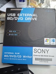 SONY USB 外置 BD/DVD/CD 燒錄機