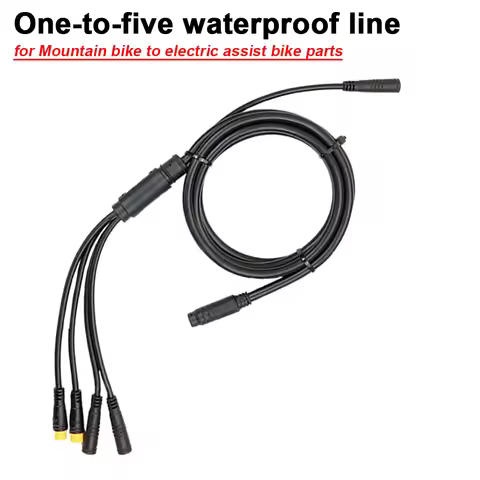 E-Bike 1T5 Waterproof Cable Controller Light Ebrake Throttle Display Cable Conversion Accessories El