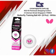 Butterfly 3Star R40+ Table Tennis Balls (3 Pcs)