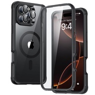 （全面耐衝撃・Magsafe対応） ESR iPhone 16 Pro Max ケース MagSafe 360°全面保護 耐衝撃  並行輸入品