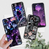 Soft Silicone Phone Casing 4C22 Solo Leveling Samsung Galaxy S24 S24 FE S24Plus S24Ultra