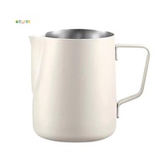 Stainless Steel Milk Frothing Jug Round Spout Latte Art Jug Milk Pitcher Frother Professional  Milk 